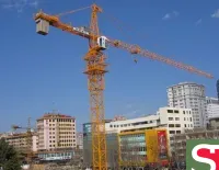 Башенный кран CHANGLI QTZ125 (6015) высота 60м.