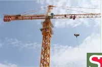 Башенный кран Yantai QTZ125 (HS6015) высота 70м.