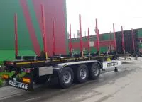 Полуприцеп сортиментовоз PT-24L Steelbear двускатный, 12 тонн